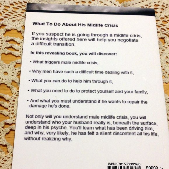 3 for $10 book sale! Male Health, Male Midlife Crisis - Picture 3 of 3